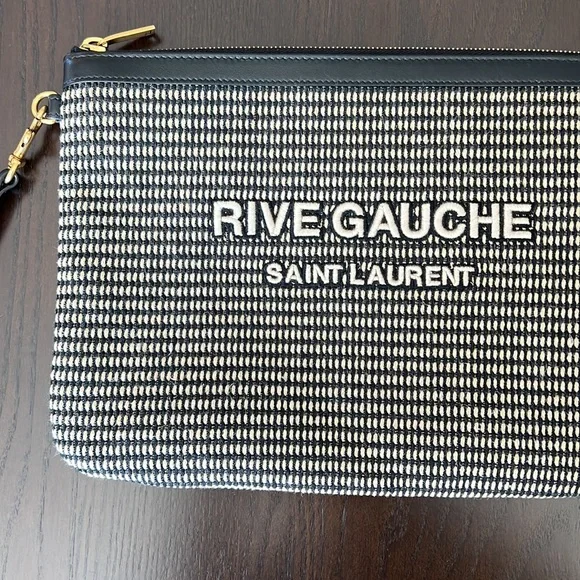 Saint Laurent YSL Rive Gauche clutch. 100% authentic - Picture 2 of 7